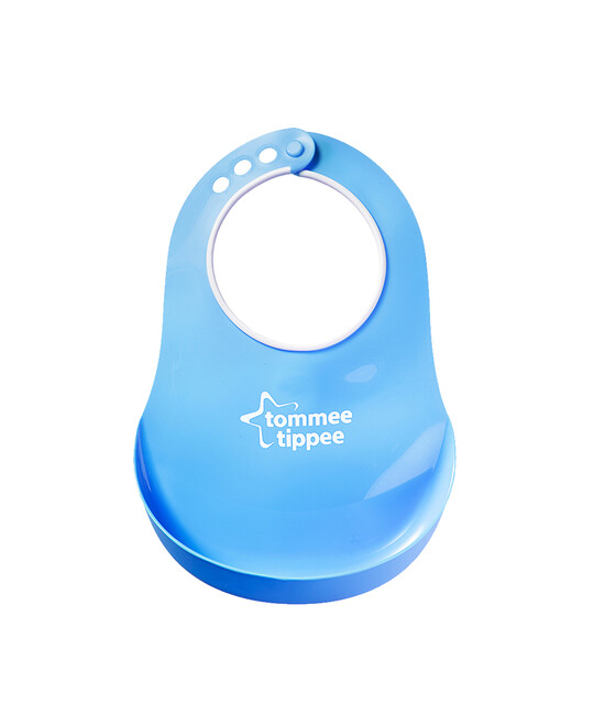 Tommee Tippee Essentials Comfi Neck Bib (Blue) image number 1